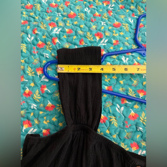 Lane Bryant Black Sleeveless Tank Top 18/20 Decorative Buttons - Picture 10 of 10